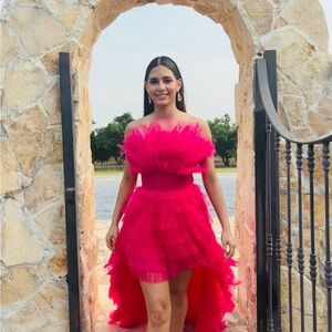 Gorgeous Fusia Formal Dress, Size 4. Used 1 time!! Paid $425.00, Asking: $325.00